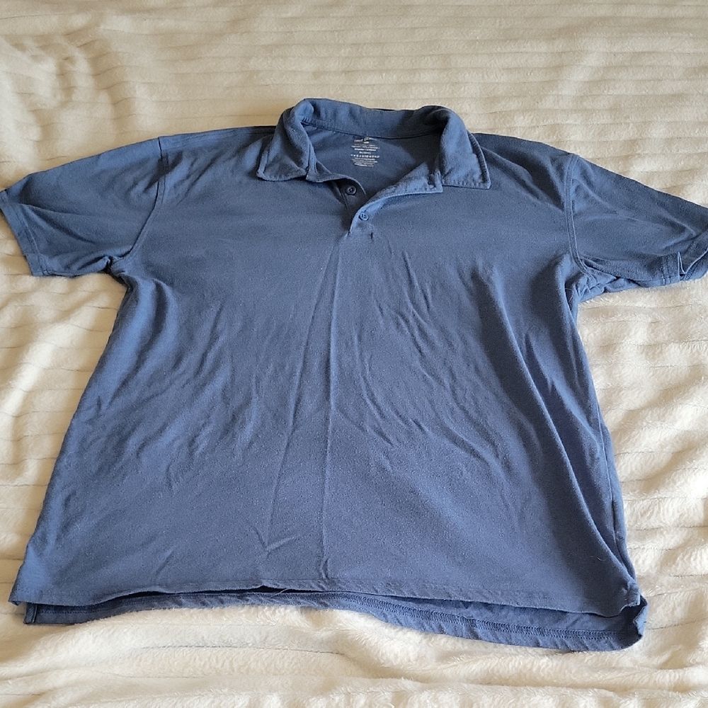 Classic Blue Polo Shirt for Men